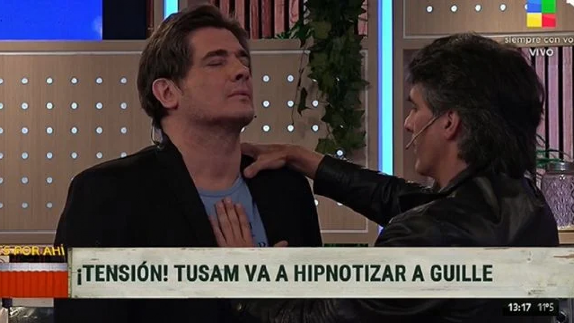 Puede fallar, Tusam hipnotizó en vivo a Guillermo Andino y...