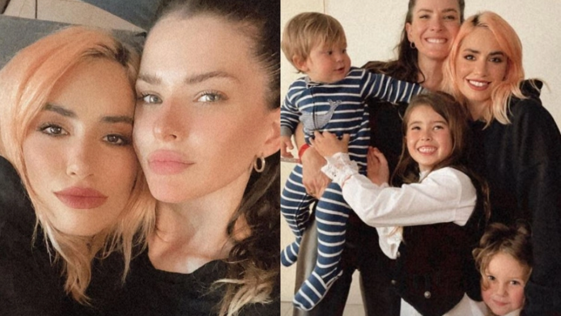 La China Suárez fue con sus hijos a ver a Lali y sorprendió a todos con un anuncio: LAS FOTOS