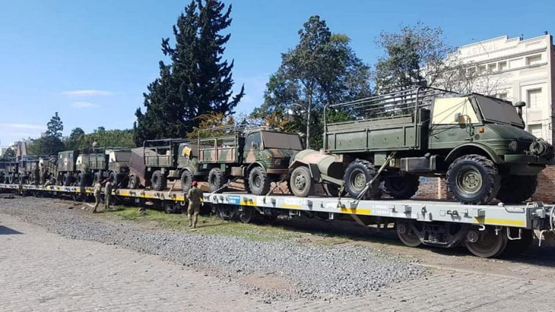 Todo un arsenal de guerra viaja a Jujuy: el motivo