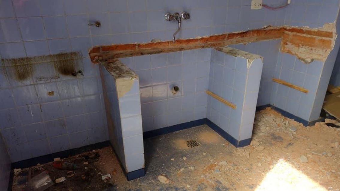 Jardincito jujeño no pagaba el alquiler, los desalojaron y se llevaron hasta las paredes