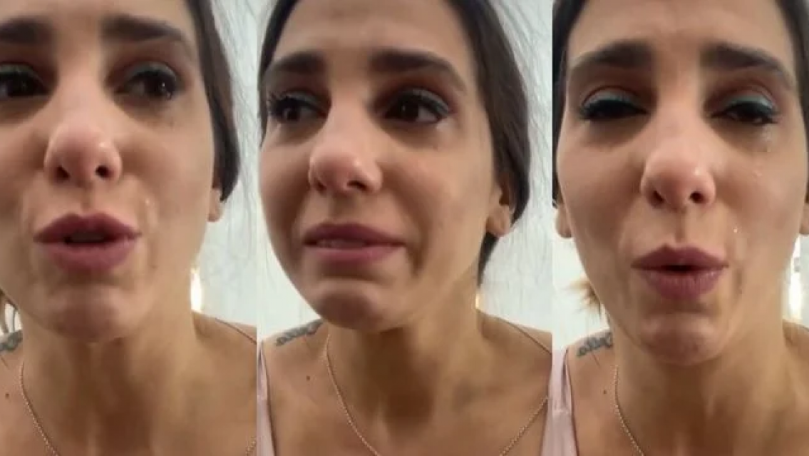 Cinthia Fernández: "me siguen tratando de pelotud..." Rompió en llanto y tomó una drástica decisión