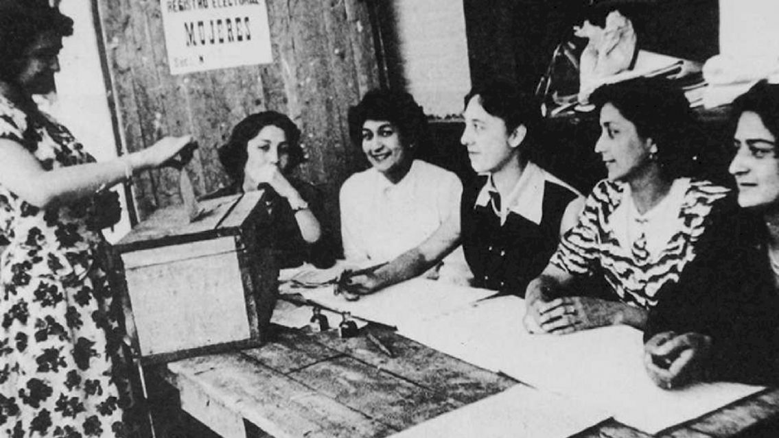 D�a del voto femenino: hace 74 a�os, Argentina se hac�a un poco m�s justa