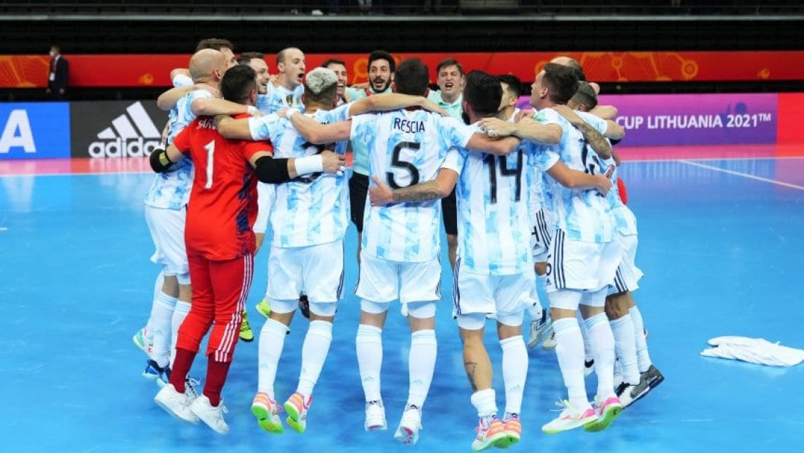 Argentina vs. Portugal: hora y TV de la final Mundial de Futsal