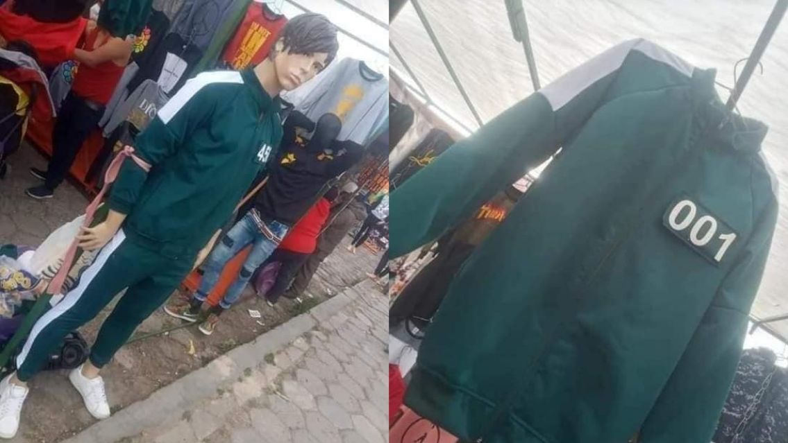 La ropa de ‘El Juego del Calamar' ya se vende en las ferias de Jujuy