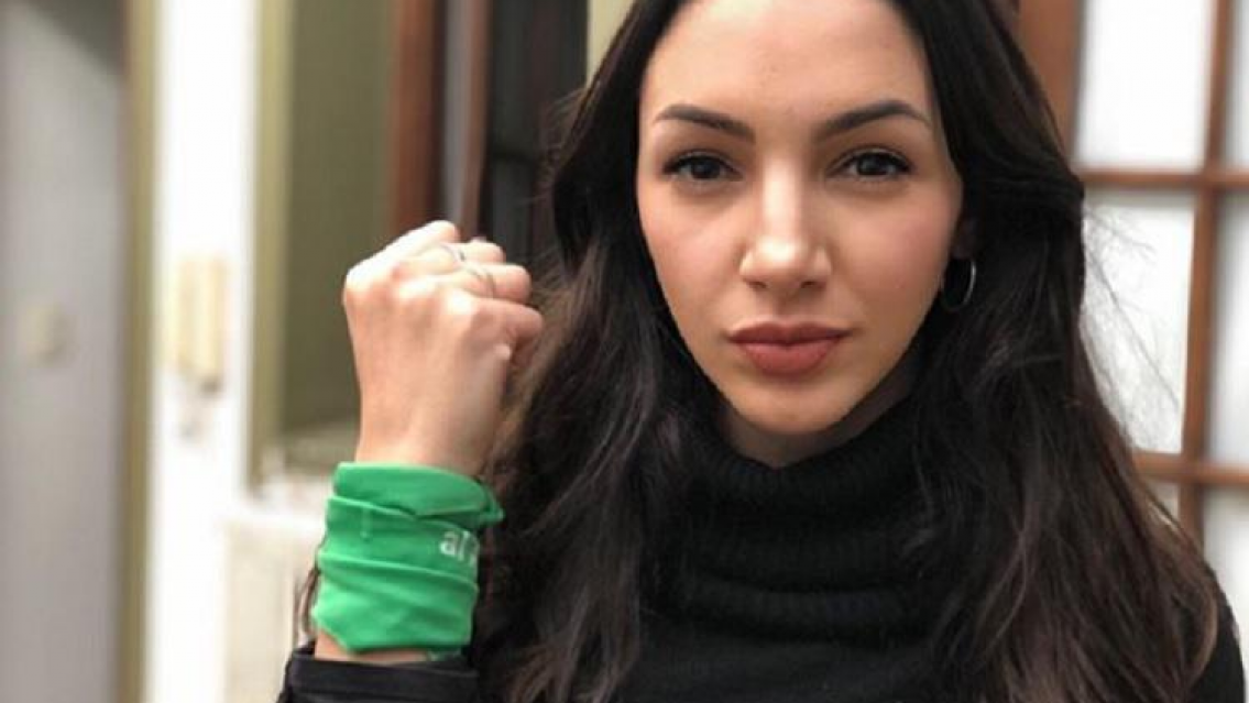 Thelma Fard�n con su novio de La C�mpora, dice que no quiere hablar m�s de Darth�s