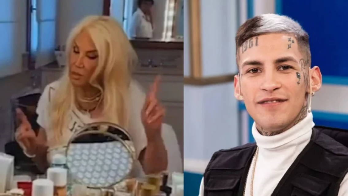 Susana Giménez cantando un tema de L-Gante: HAY VIDEO