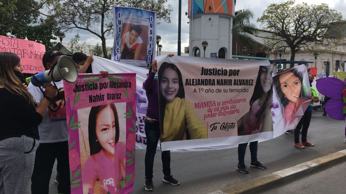 A un año del femicidio de Alejandra Nahir en Jujuy marchan por justicia