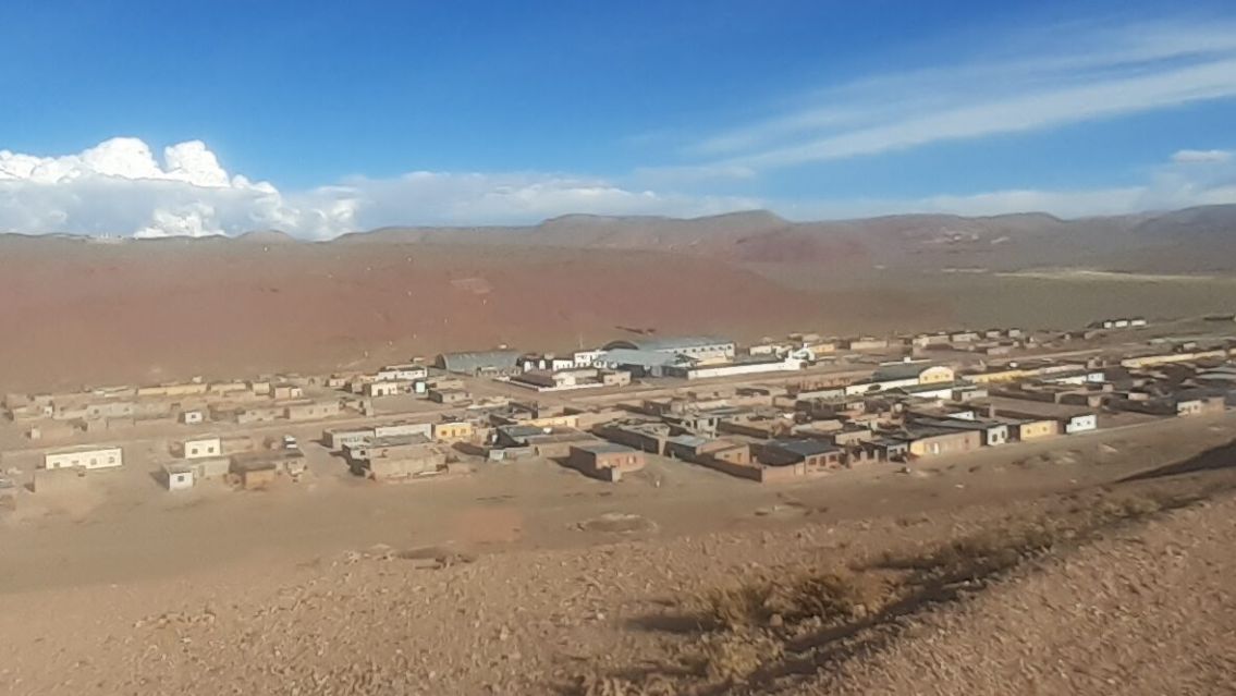 Se movi� todo en la puna: Muchos juje�os asustados