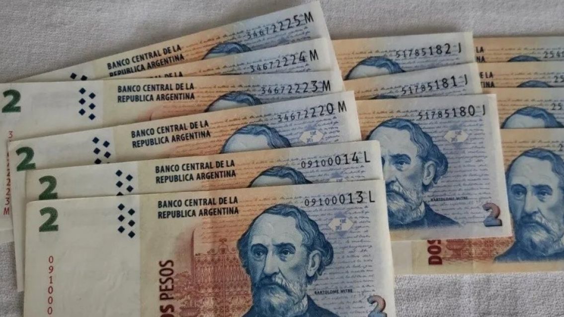 Todo por 2 pesos: el billete con la cara de Bartolomé Mitre se vende a 70 euros