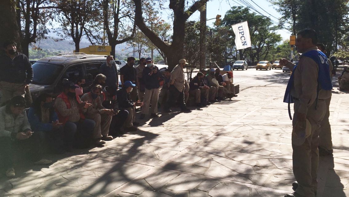 Se manifestaron por mejoras laborales y la respuesta de Stanic fue de lo peor