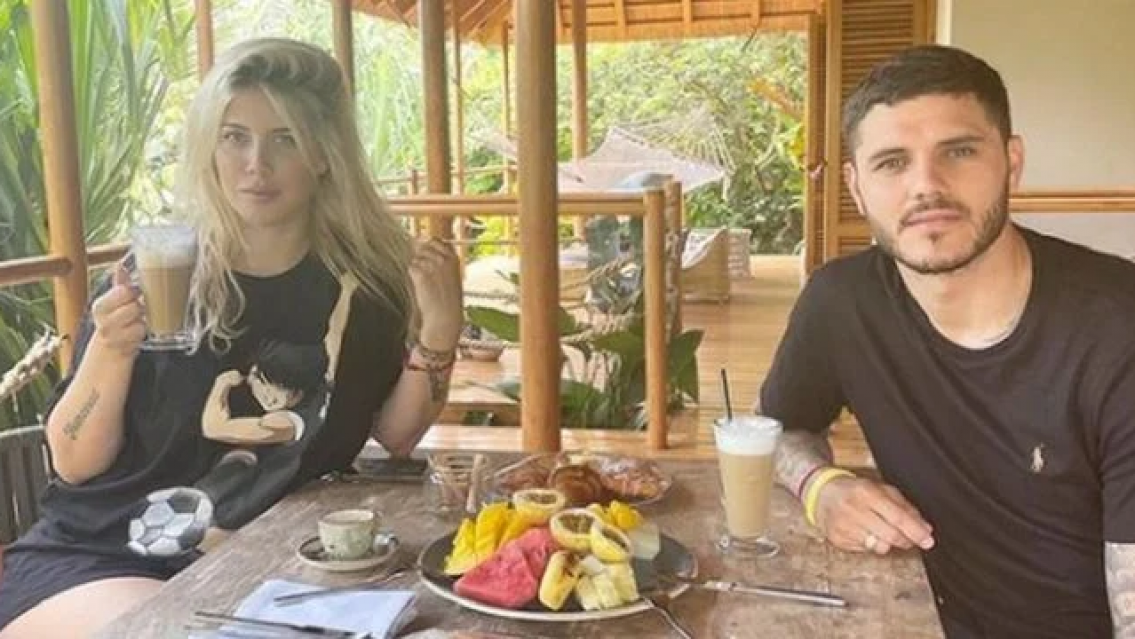 La nueva foto de Icardi y Wanda Nara, otra vez �l la escrach�. Ella sigue sin responder