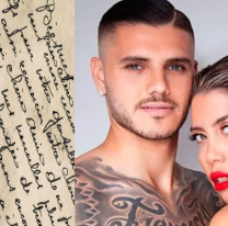 Qué dice la carta de Mauro Icardi que convenció a Wanda Nara y se reconciliaron