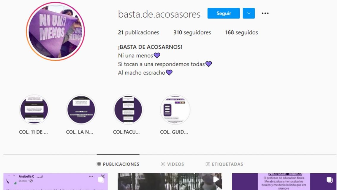 Al macho, escracho: alumnas crearon una página para contar su infierno