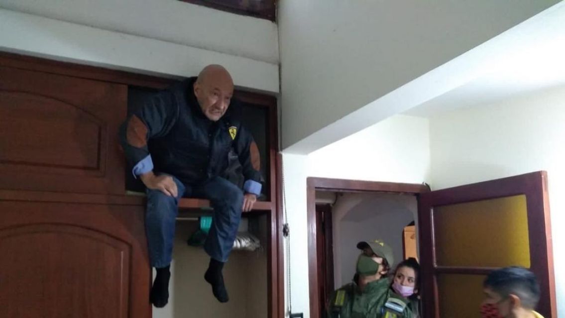 El ins�lito lugar donde se escond�a un represor buscado en todo el mundo