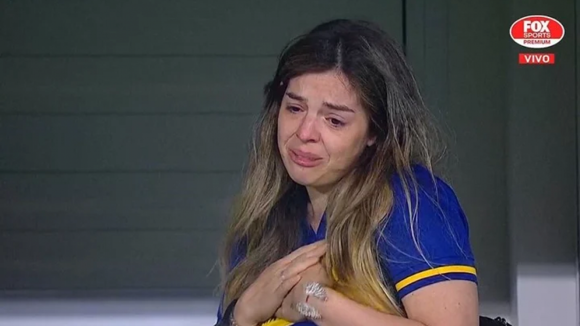 El gesto "maradoniano" que tuvo Dalma. El 10 vive en ella...