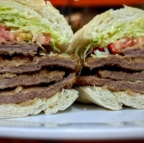 Conocé al "Milanosaurio", el sandwich que es de acá y del que todo el mundo habla
