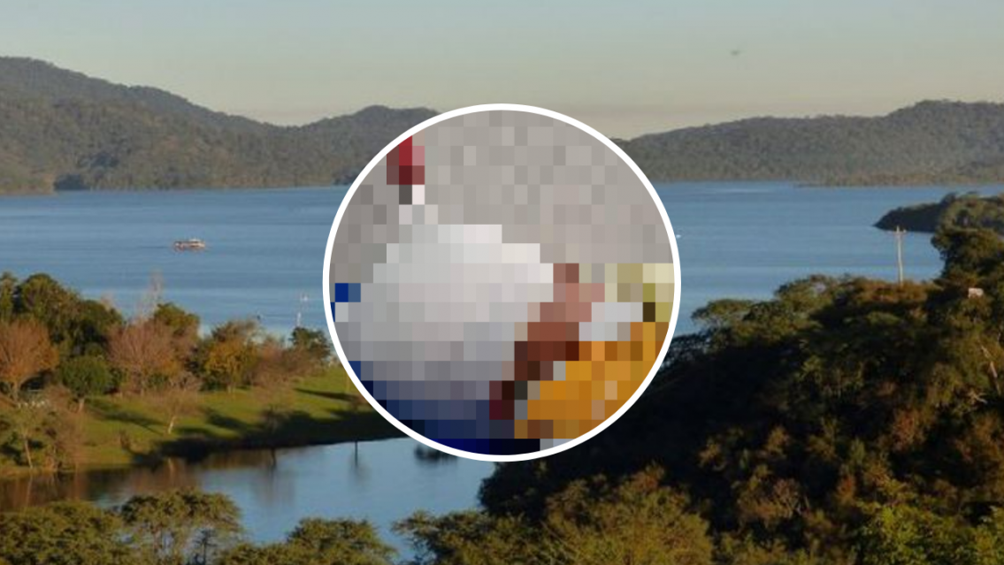 Feriado sangriento en el dique: una mujer apareci� con un cuchillo en la cabeza