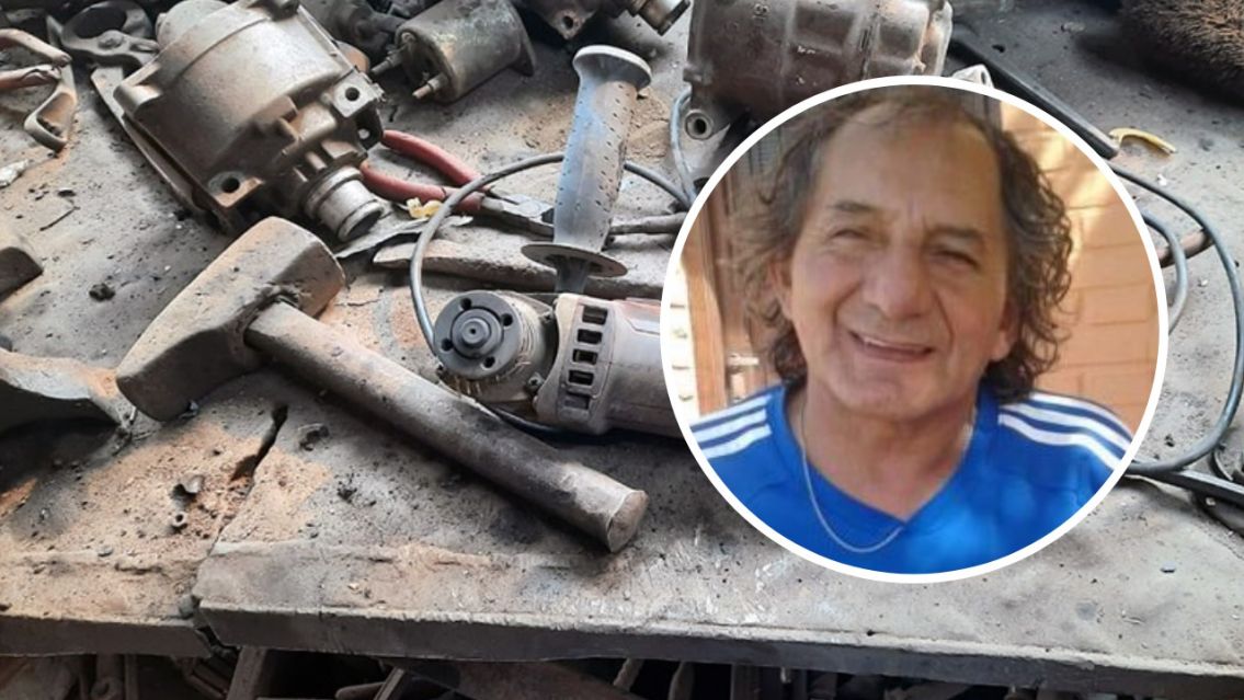El oscuro pasado del plomero que murió destrozado por una amoladora