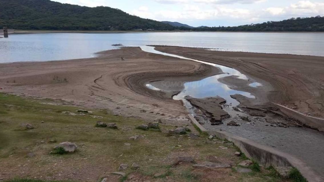 Preocupa el bajo nivel de agua en los diques de Jujuy ante la falta de lluvias