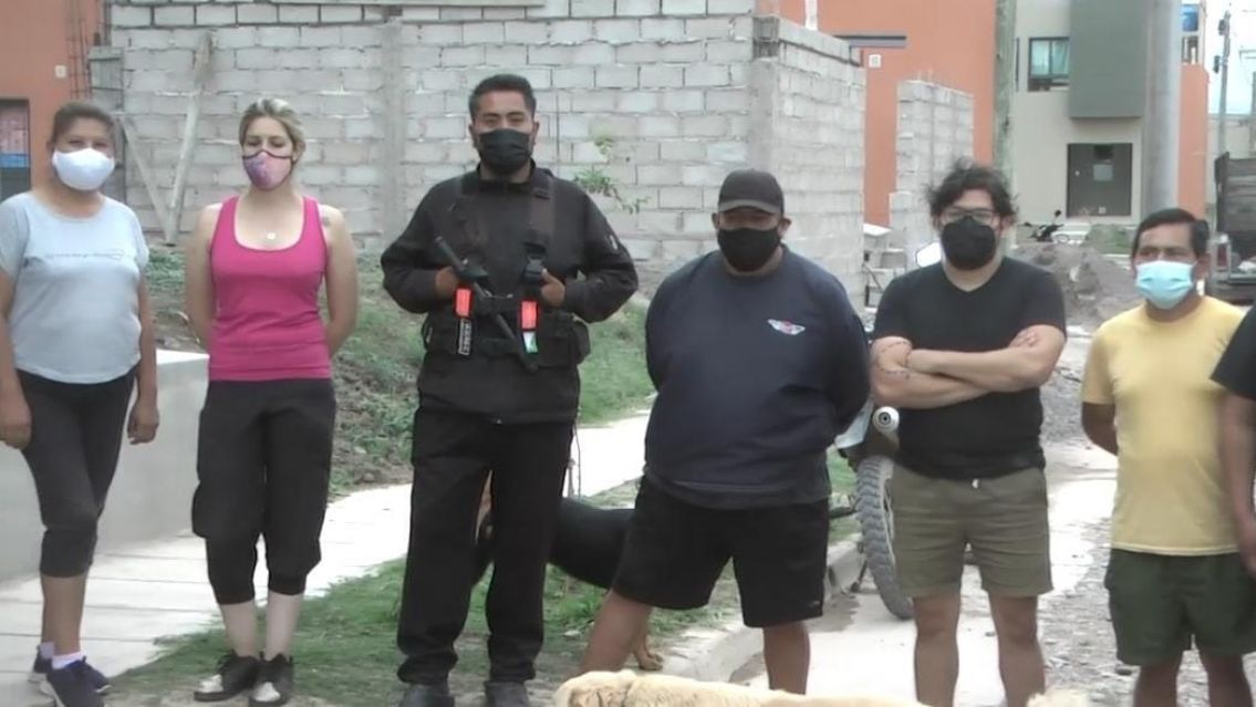 Juje�os crearon una patrulla barrial por la inseguridad y Mart�n sigue ausente