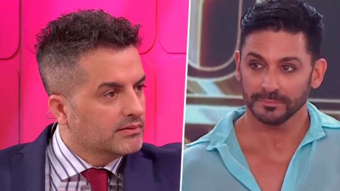 Se pic� entre �ngel de Brito, Hern�n Piqu�n y el novio del bailar�n