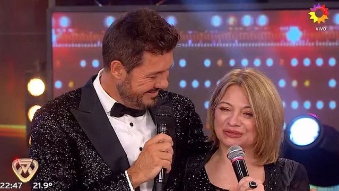La "enana" Feudale se amig� con Tinelli y fue al �ltimo programa de ShowMatch