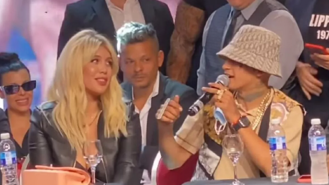 L-Gante se agarró a las piñas por Wanda Nara. Insultos, golpes y más violencia