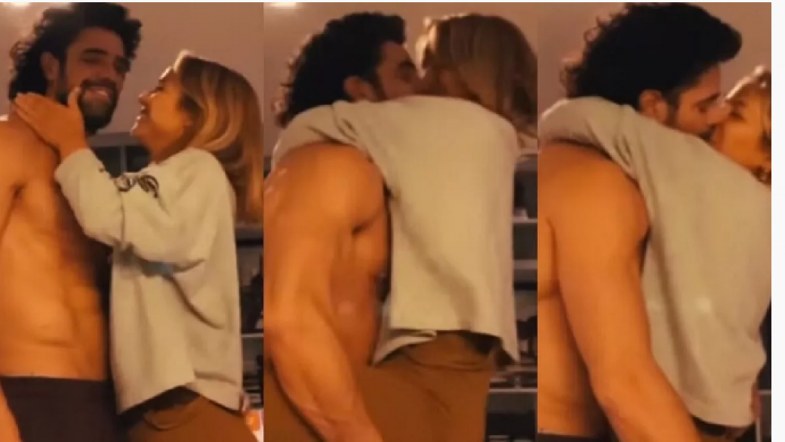 Flor Vigna y Luciano Castro al borde de la censura en este video que se les filtró