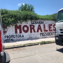 Las calles de Salta amanecieron con las pintadas "Gerardo Morales presidente" 