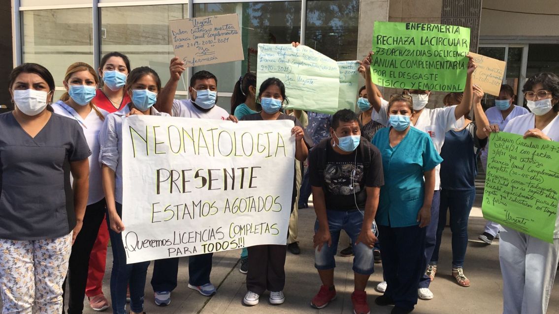 Paro en el Materno Infantil de Jujuy: solo funciona la guardia m�nima
