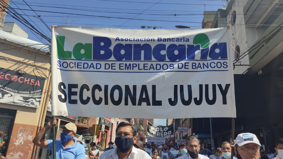 Paro bancario en Jujuy: las exigencias y denuncias de los trabajadores