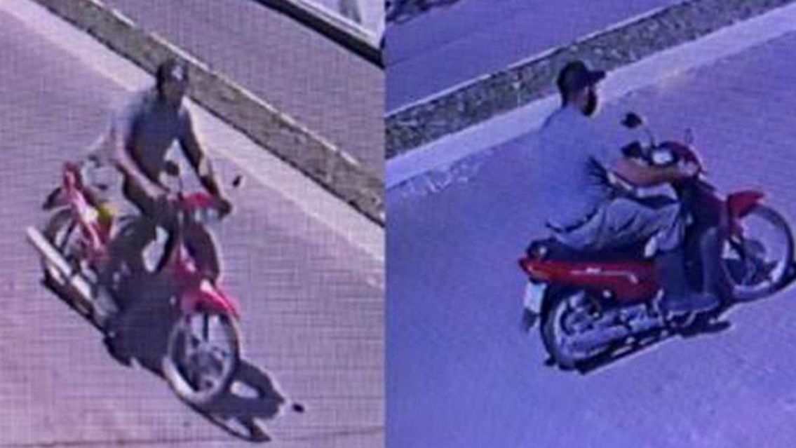 Degenerado iba en moto y le tocó la cola a una mujer: quedó todo grabado