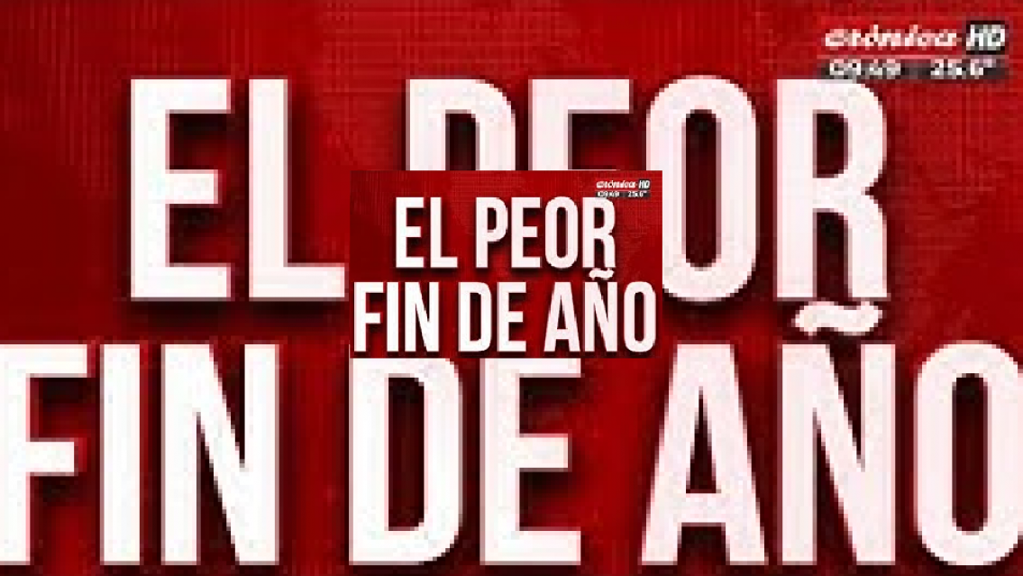 Crónica TV falló en el conteo para recibir al 2022 y tuvo pico de rating