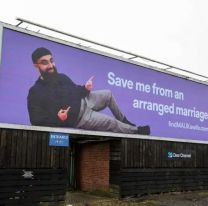 "Salvame del matrimonio arreglado": los insólitos afiches publicitarios que pagó un millonario