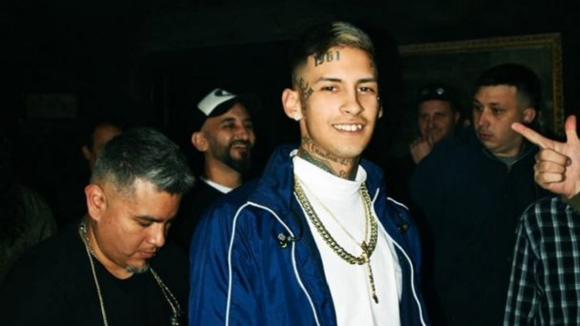 Otra vez el entorno de L-Gante, se atrincheró para evitar la alcoholemia