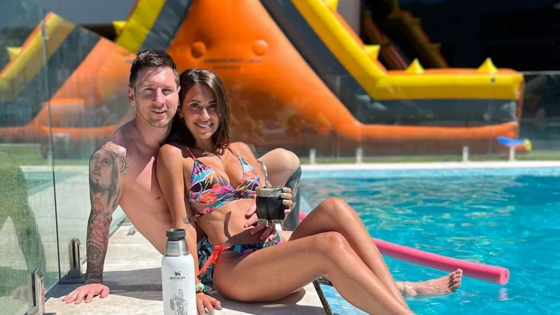 C�mo es por dentro la impresionante nueva mansi�n de Messi en Rosario