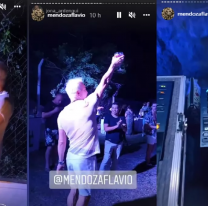 La alocada fiesta de Flavio Mendoza, se hart&oacute; de las restricciones por el virus 