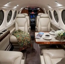 El lujoso avión de 7 millones de dólares que mandaron a comprar desde el Gobierno