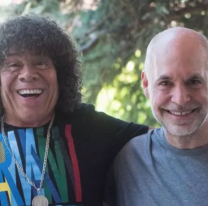 ¿La Mona Jiménez, candidato? Con la vista puesta en 2023, se reunió con Larreta