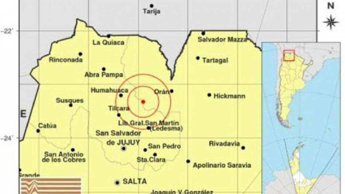 Fuerte sismo sacudió Jujuy y Salta, dónde fue el epicentro