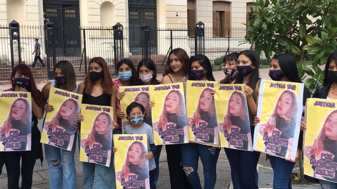 Jujuy marchó pidiendo Justicia por Dafne y la Policía respondió con multas