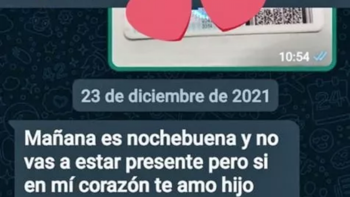 Le sigue escribiendo por Whatsapp a su hijo que murió. Lo extraña mucho