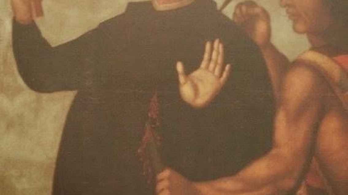 Misa en honor al mártir jujeño Pedro de Ortiz de Zárate. Tiene el visto bueno del Papa Francisco