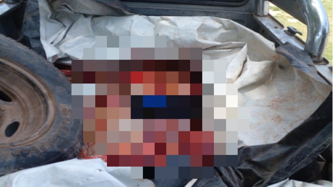 Vieron sangre en la caja de la camioneta y se espantaron. Descubrieron algo asqueroso