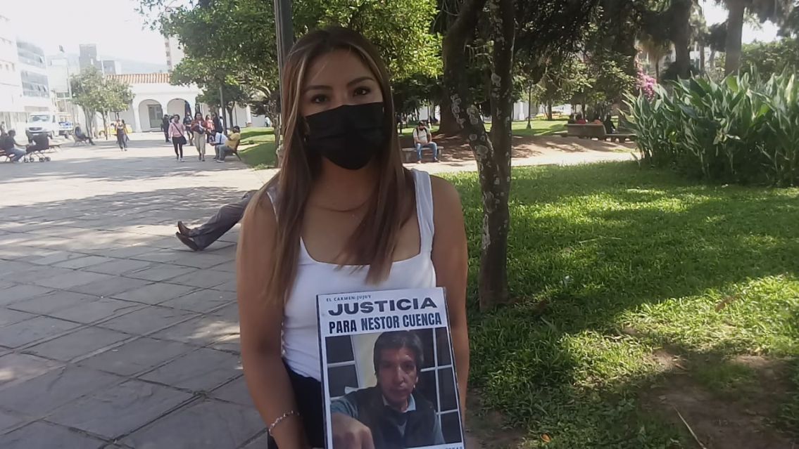 Familiares del mecánico asesinado en El Carmen volvieron a marchar por justicia