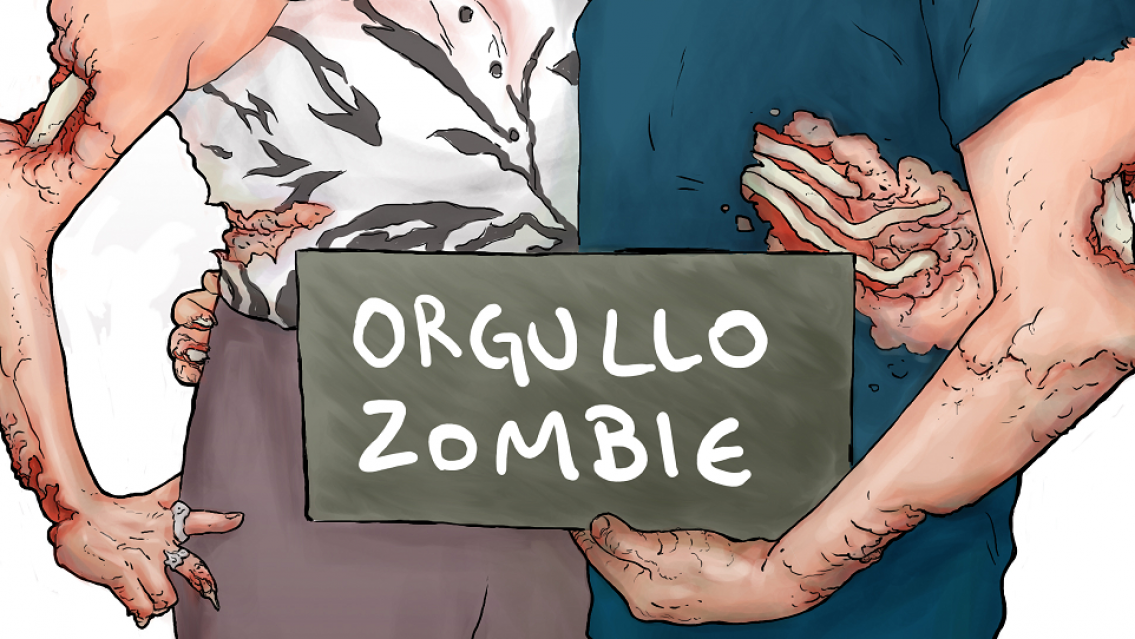 Llamativa propuesta por el día de los enamorados: Orgullo Zombie. ¿Qué es?