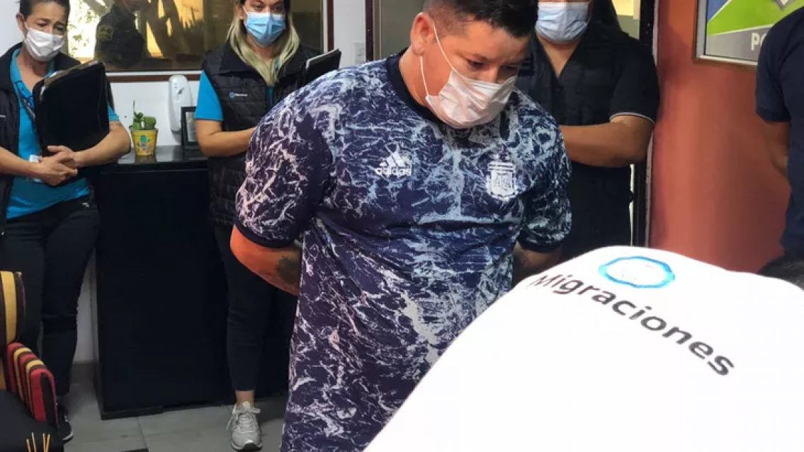 Expulsaron del país al narcotraficante "El Paisa", no puede volver nunca más