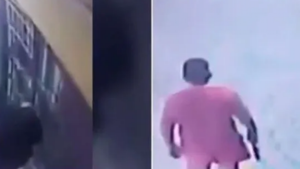 Ladrón intentó robar un negocio, el dueño lo descubrió y lo molió a golpes