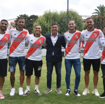 Es oficial: estos son los refuerzos de River Plate. La foto con Gallardo