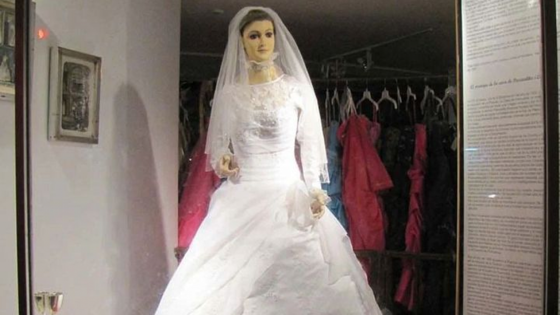 Conoc� la historia de "La Pascualita", embalsamada y puesta en una vidriera